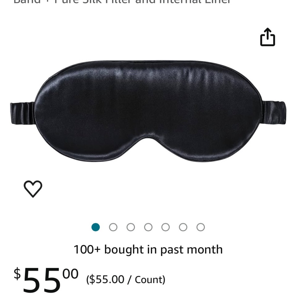 SLIP our silk sleep mask NIB